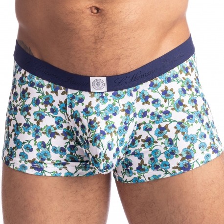 L'Homme invisible Imperial Hipster Push-Up Trunks - Black