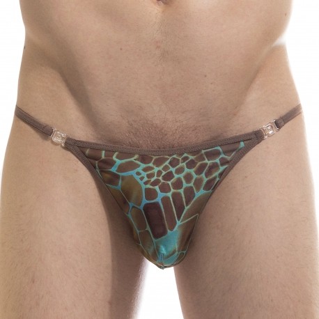 L'Homme invisible String Striptease Croco