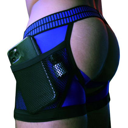 Boxer Jock Chock Hybred Bleu Breedwell