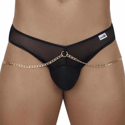 CandyMan Slip Jock Chaînette Noir CandyMan Slip Jock Chaînette Noir