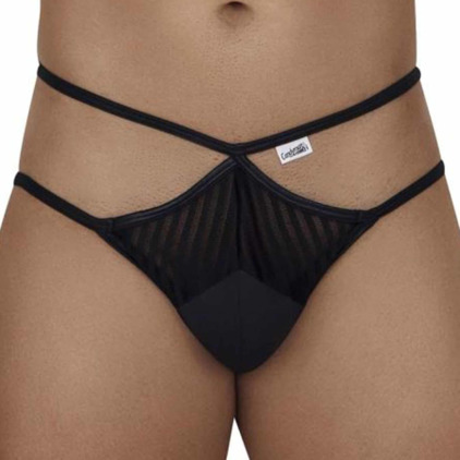 CandyMan Slip Empty Bottom Mesh Noir CandyMan Slip Empty Bottom Mesh Noir