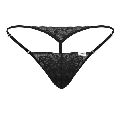 String Ficelle Dentelle Noir CandyMan