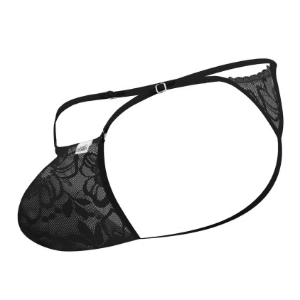 String Ficelle Dentelle Noir CandyMan