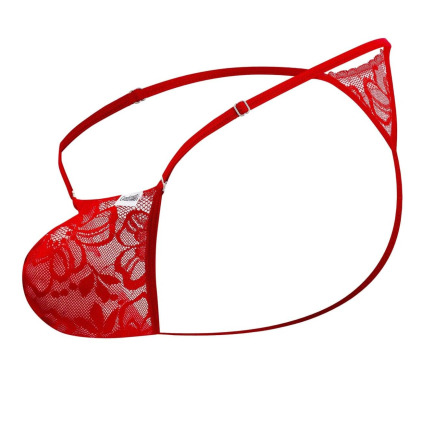 String Ficelle Dentelle Rouge CandyMan