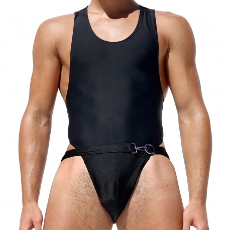 Rufskin Ugo Swim Bodysuit - Black