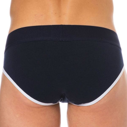 Slip Logo Coton Bleu Marine SKU