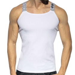 Débardeur Recycled Rib Blanc ES Collection