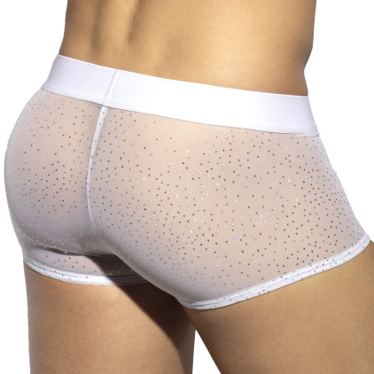 Boxer Court Net Glitter Blanc ES Collection