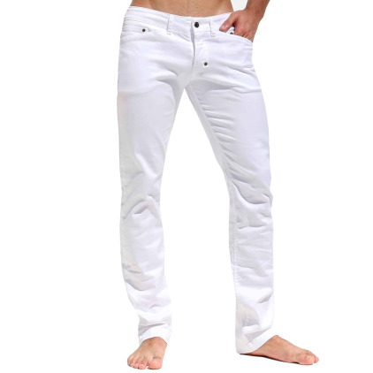 Rufskin Pantalon Jeans Giorgio Blanc Rufskin Pantalon Jeans Giorgio Blanc