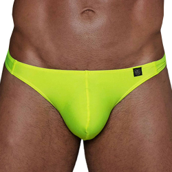 String de Bain Neon Jaune Fluo TOF Paris