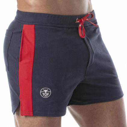 TOF Paris Short Football Bleu Marine TOF Paris Short Football Bleu Marine