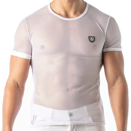 TOF Paris T-Shirt Mesh Blanc