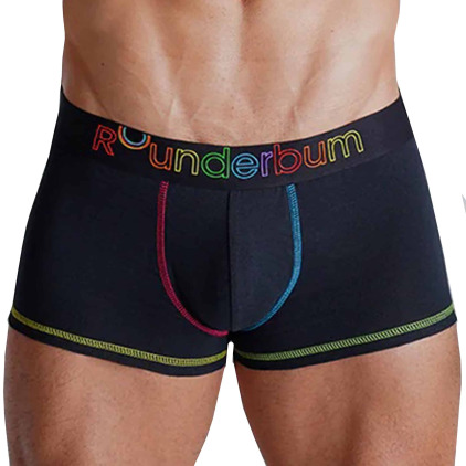 Rounderbum Boxer Padded Neon Pride Noir Rounderbum Boxer Padded Neon Pride Noir