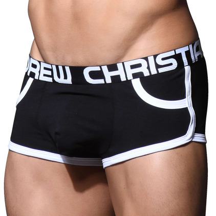 Andrew Christian Shorty Almost Naked Retro Pocket Noir