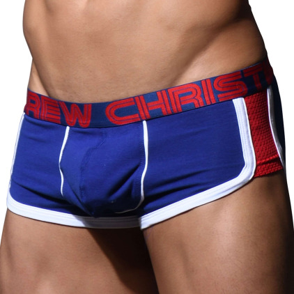 Andrew Christian Shorty Retro Pop Show-It Bleu Marine