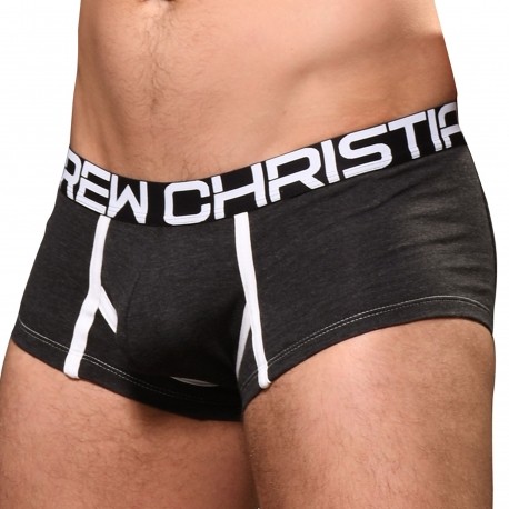 Andrew Christian Boxer Court CoolFlex Modal Show-It Gris Anthracite