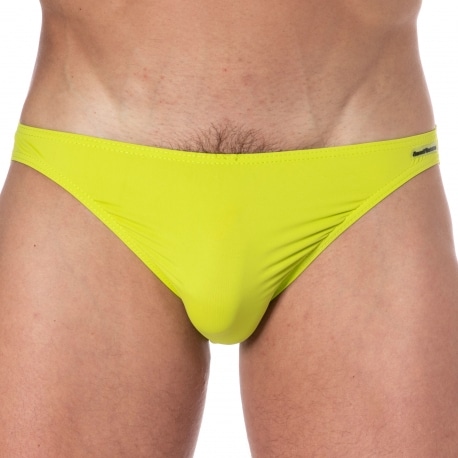 Sweet Banana Technicolors Swim Briefs - Lime