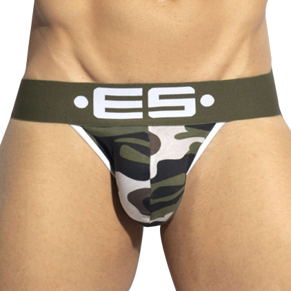 ES Collection Jock Strap Pur Coton Camouflage ES Collection Jock Strap Pur Coton Camouflage