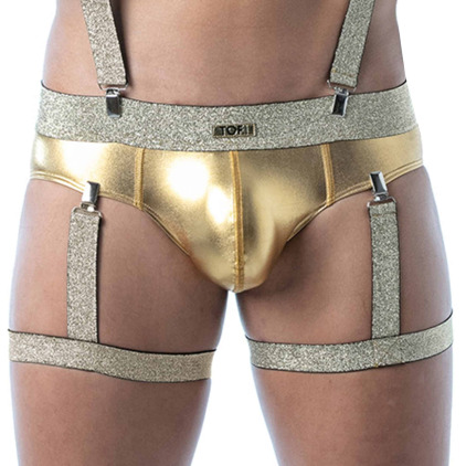 TOF Paris Harnais de Cuisse Magic Or (pour une jambe)