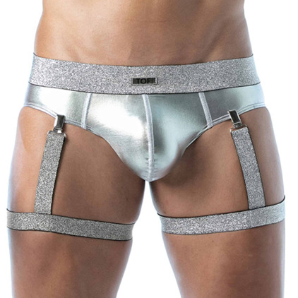 TOF Paris Harnais de Cuisse Magic Argent (pour une jambe)