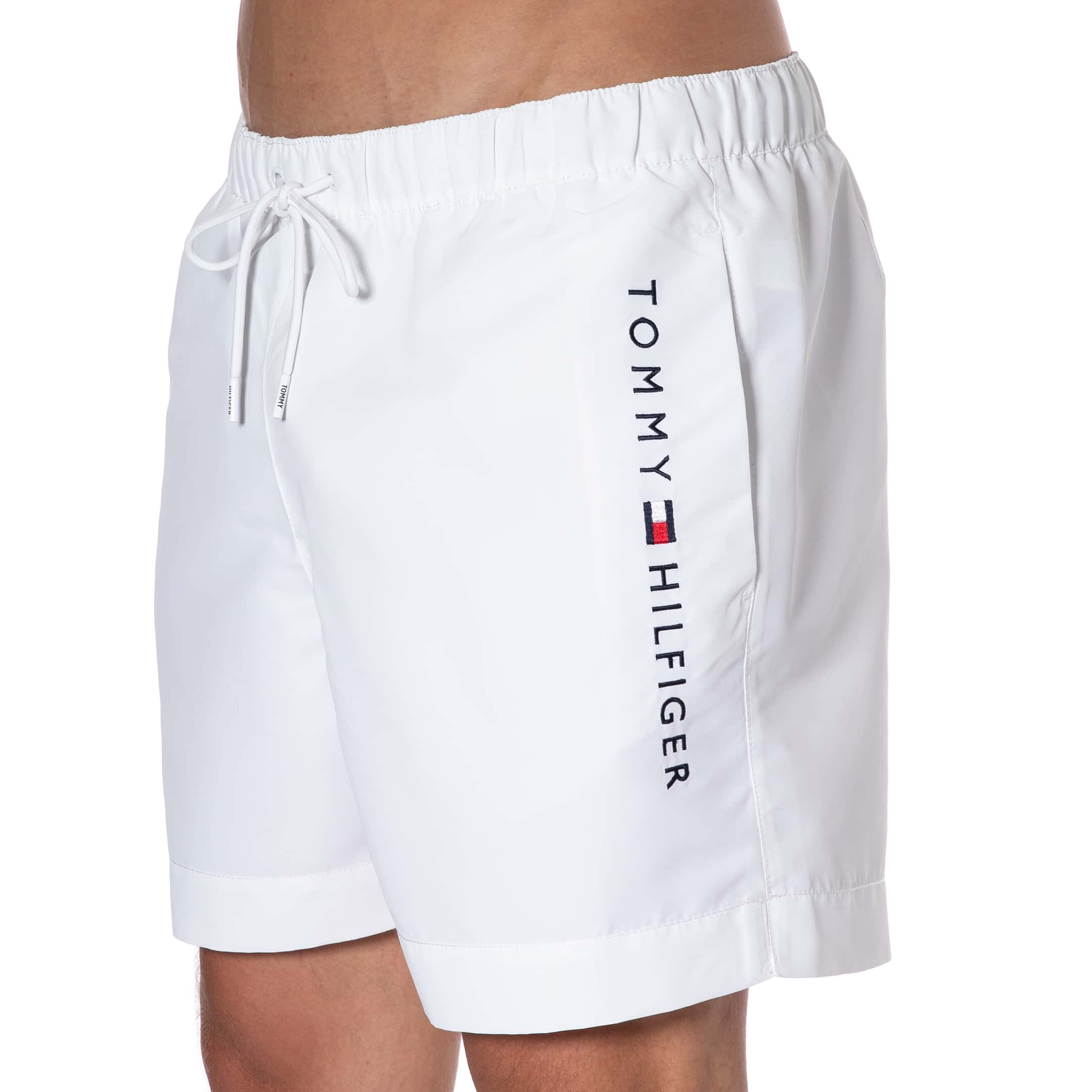 Tommy Hilfiger Original Swim Shorts - White | INDERWEAR
