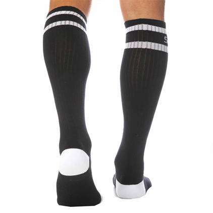 Chaussettes Sport Hautes Noires SKU