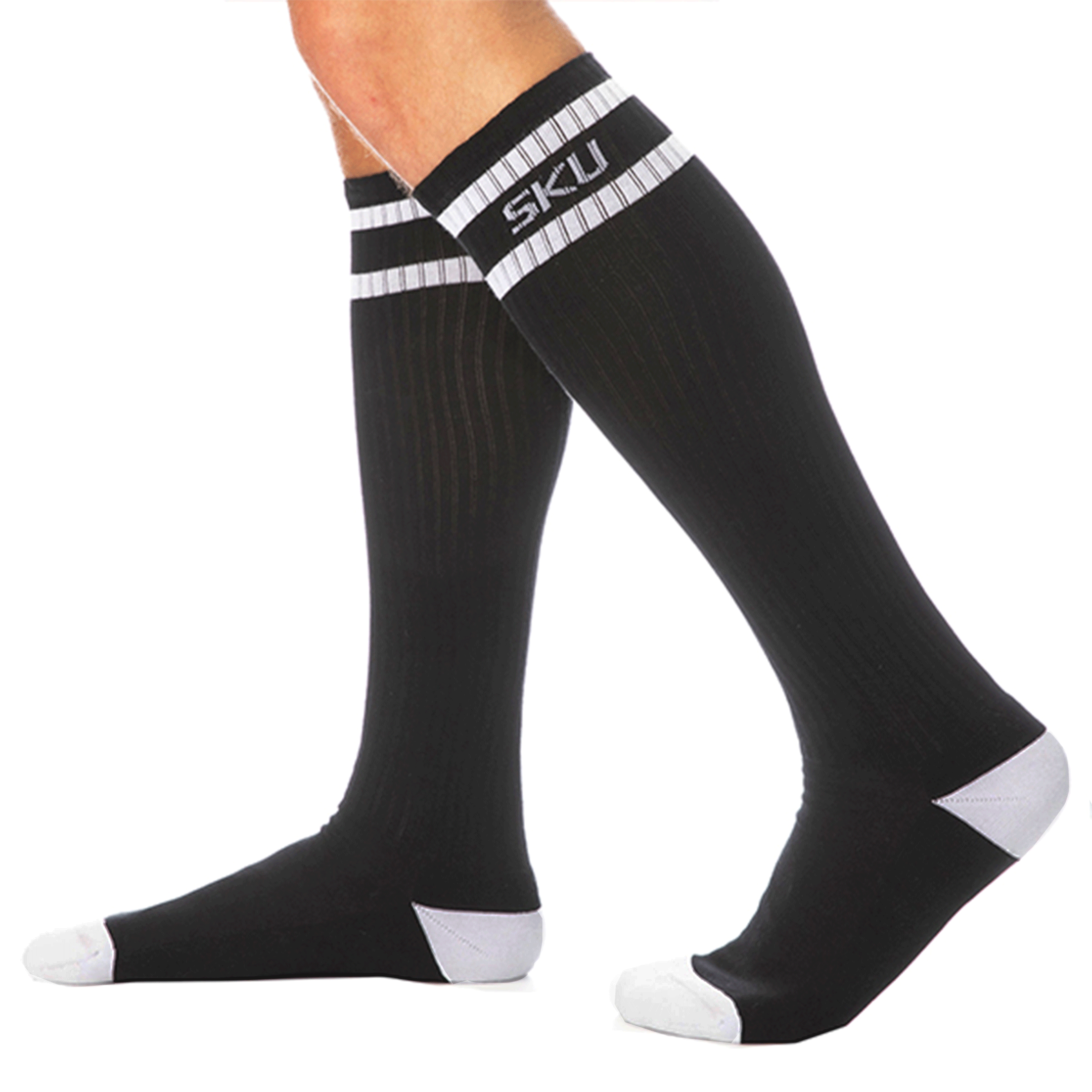 SKU High Sport Socks - Black