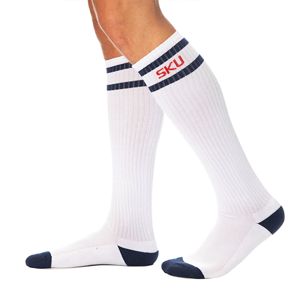 SKU High Sport Socks - White