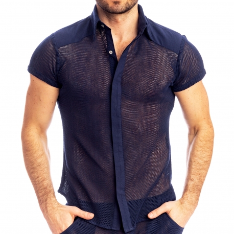 L’Homme invisible Madrague Shirt - Navy