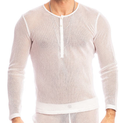 L'Homme invisible T-Shirt Madrague Blanc L'Homme invisible T-Shirt Madrague Blanc