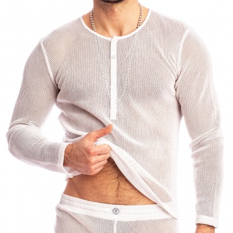 L'Homme invisible T-Shirt Madrague Blanc