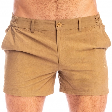 L’Homme invisible Miami City Chic Shorts - Sand
