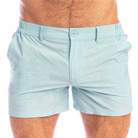 L’Homme invisible Miami City Chic Shorts - Ice Blue