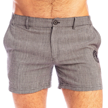 L'Homme invisible Short City Chic Miami Pied de Poule L'Homme invisible Short City Chic Miami Pied de Poule