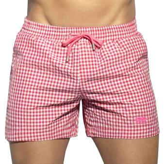 Short de Bain Chess Fuchsia ES Collection