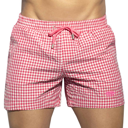 Short de Bain Chess Fuchsia ES Collection