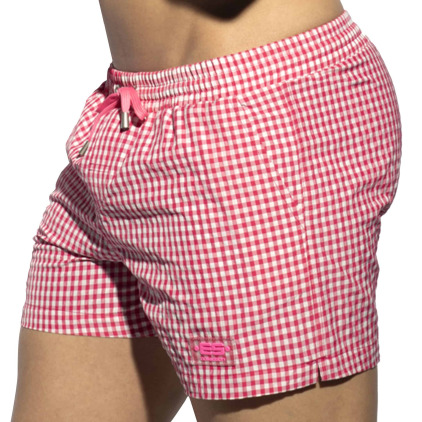 Short de Bain Chess Fuchsia ES Collection