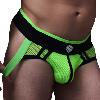 Breedwell Jock Strap Axel Vert Fluo