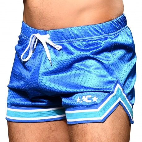 Andrew Christian Baller Mesh Shorts - Royal