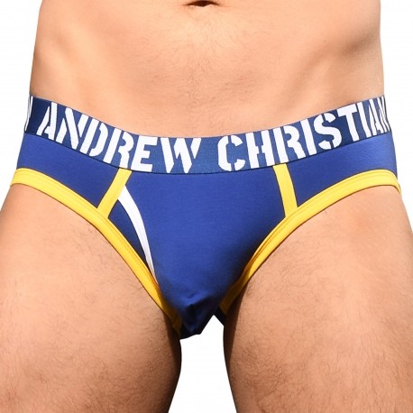 Andrew Christian Slip Almost Naked Fly Tagless Marine