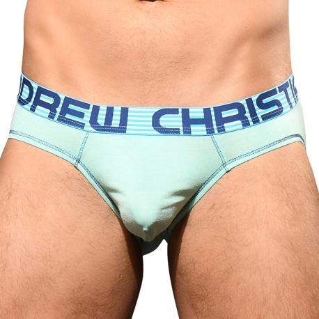 Andrew Christian Almost Naked Hang-Free Briefs - Mint