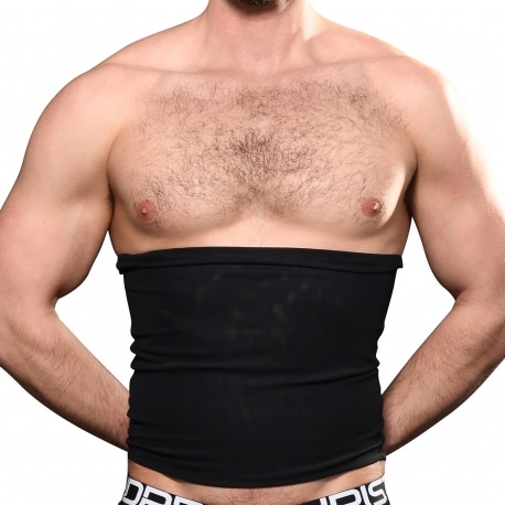 Andrew Christian Active Smooth Mesh Body Shaper - Black