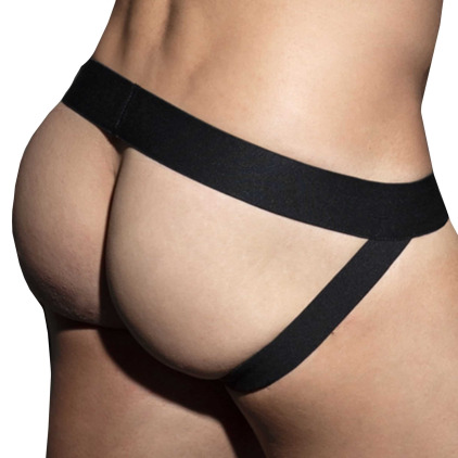 Jock Strap Chaps Noir AD Fetish