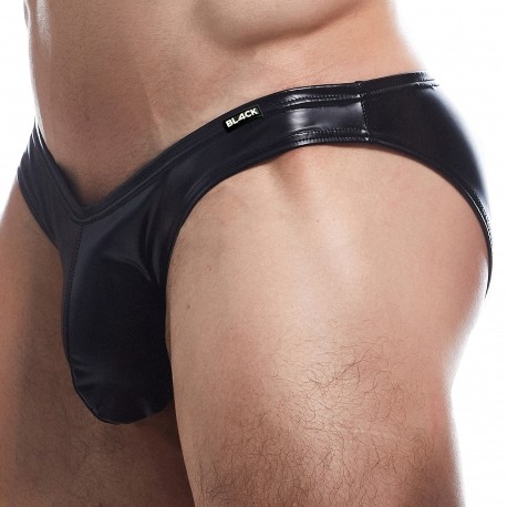 Men PU Faux Leather Underwear Colloid Imitation Latex Bikini Briefs Glossy  U Convex Pouch Package Buttocks Erotic Body Lingerie - Price history &  Review, AliExpress Seller - junjun688 Store