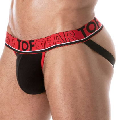 TOF Paris Jock Strap Champion Noir TOF Paris Jock Strap Champion Noir