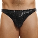 Modus Vivendi Slip Low Cut Sequins Noir