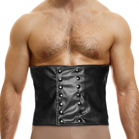 Faux leather Men's Girdles & corsets
