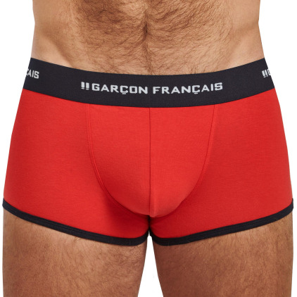 Garçon Français Boxer L'Amoureux Rouge Garçon Français Boxer L'Amoureux Rouge