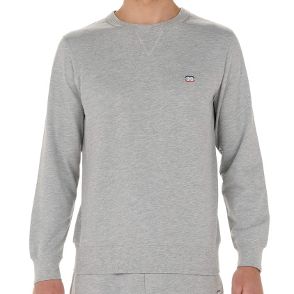 HOM Sweat Shirt Sport Lounge Gris Chiné