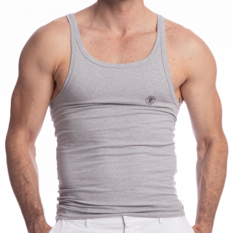 L’Homme invisible Louspo Tank Top - Heather Grey